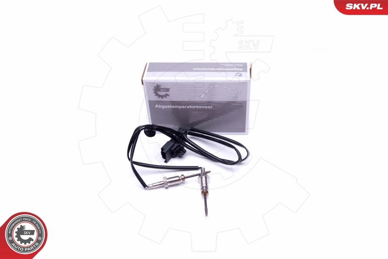 Sensor, exhaust gas temperature